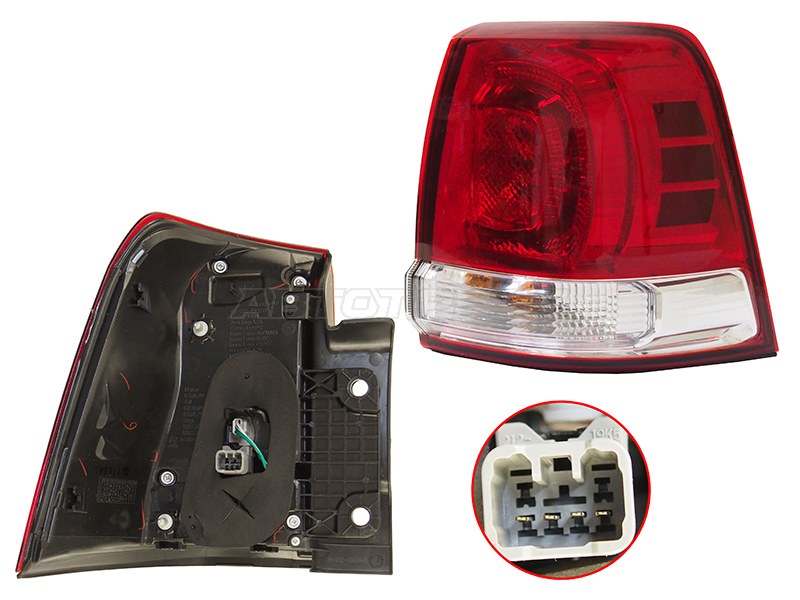 Фонарь задний Toyota Land Cruiser (J200) 07-12 (Справа)