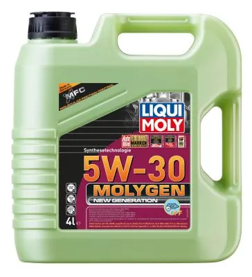 5W-30 Molygen New Generation DPF, 4л (НС-синт.мотор.масло)