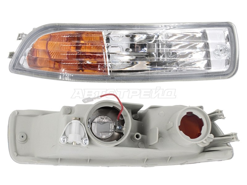 Поворот Toyota Caldina (T190) 96-97 / Corona (T190) 94-96 (Слева / В бампер / с ПТФ)