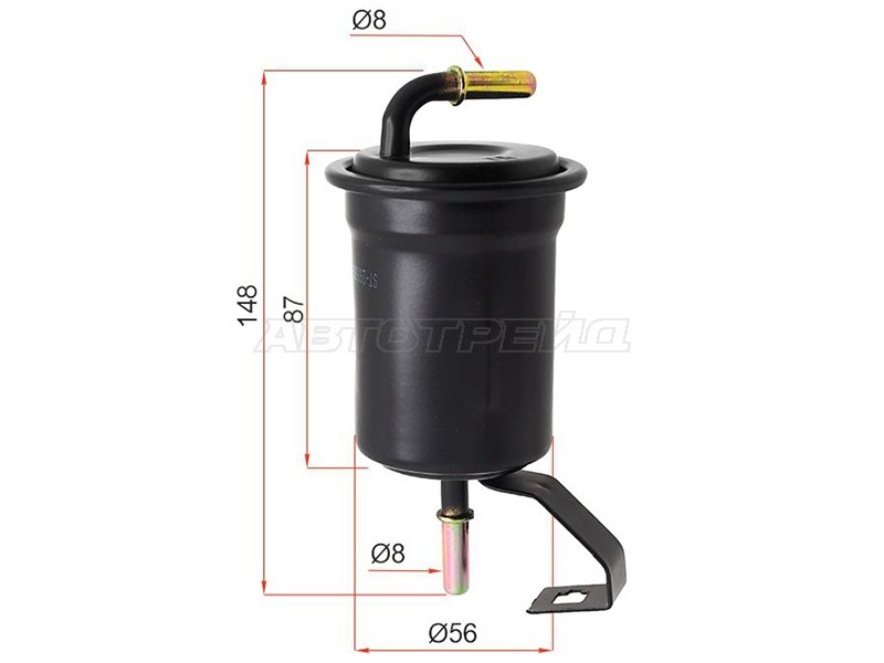 Фильтр топливный Toyota Hilux Pick Up 11-15 / Land Cruiser Prado 02-20