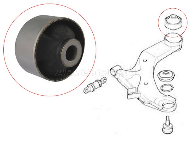 Сайлентблок рычага Hyundai Elantra 00-09 / Getz 02-11