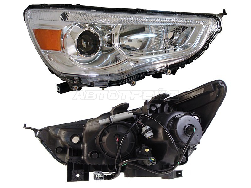 Фара Mitsubishi ASX 10-20 (Справа / Галоген / С электрокорректором)