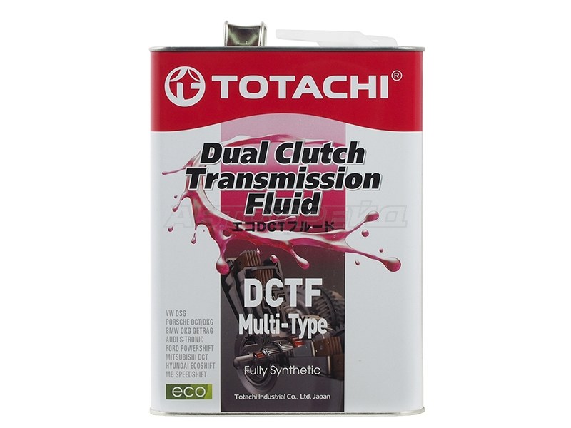 Масло трансмиссионное TOTACHI DCTF MULTI-TYPE 4л