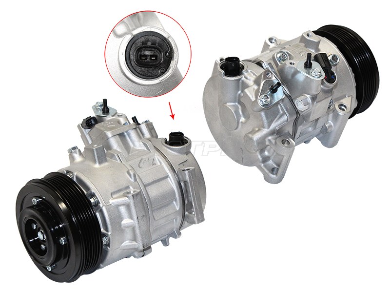 Компрессор кондиционера Toyota Avensis (T270) 08-18 / Camry 11-21
