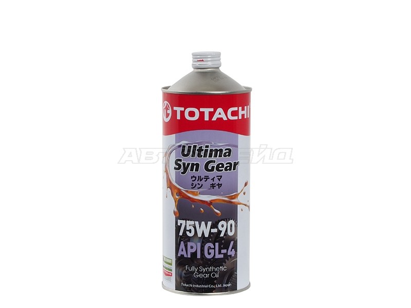 Totachi G3501 — 75W-90 Ultima Syn-Gear GL-4 1л (синт. транс. масло)