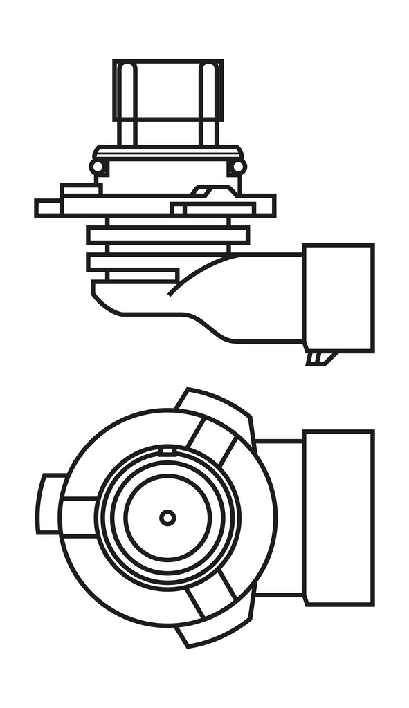 Лампа накаливания ECO HB3 12V 60W P20d