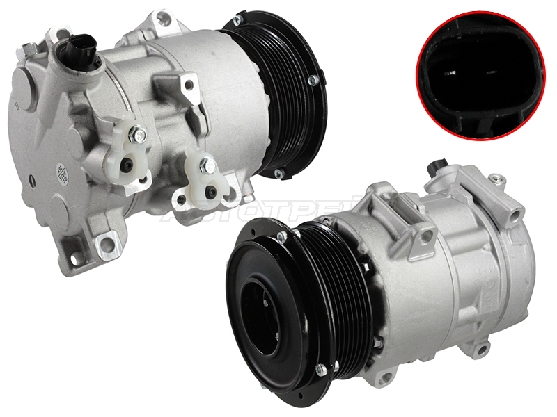 Компрессор кондиционера Toyota Camry (XV40) 06-11 / Hiace 04-20
