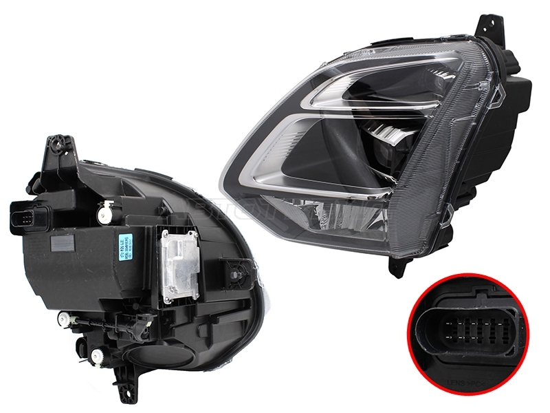 Фара OMODA C5 21-25 (Слева / LED / ПТФ / С электрокорректором)
