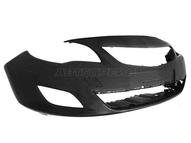 Бампер передний Opel Astra 09-12 (С отверстием под крюк / 5D HBK / 5D WGN)