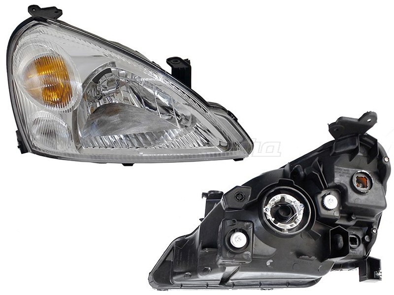 Фара Suzuki Aerio 03-07 / Liana 04-07 (Справа / Галоген / Ручная регулировка)