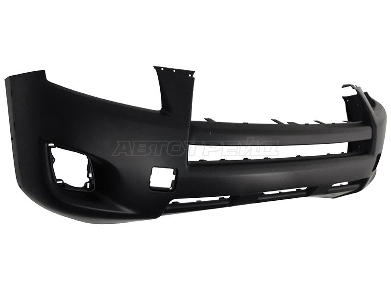 Бампер передний Toyota RAV4 (XA30) 08-13 (Под ПТФ / Под расширитель(и) / С отверстием под крюк)