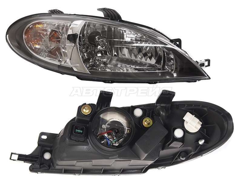 Фара Chevrolet Lacetti 04-13 / Daewoo Gentra 13-15 (Справа / Ручная регулировка / 5D HBK)