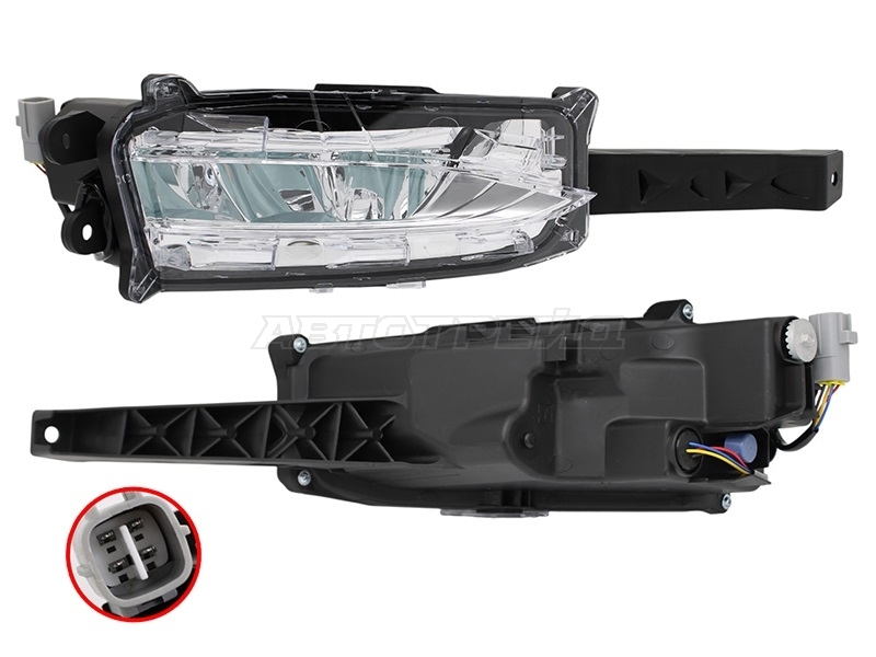 Фара противотуманная (Справа / LED) Lexus NX 14-17