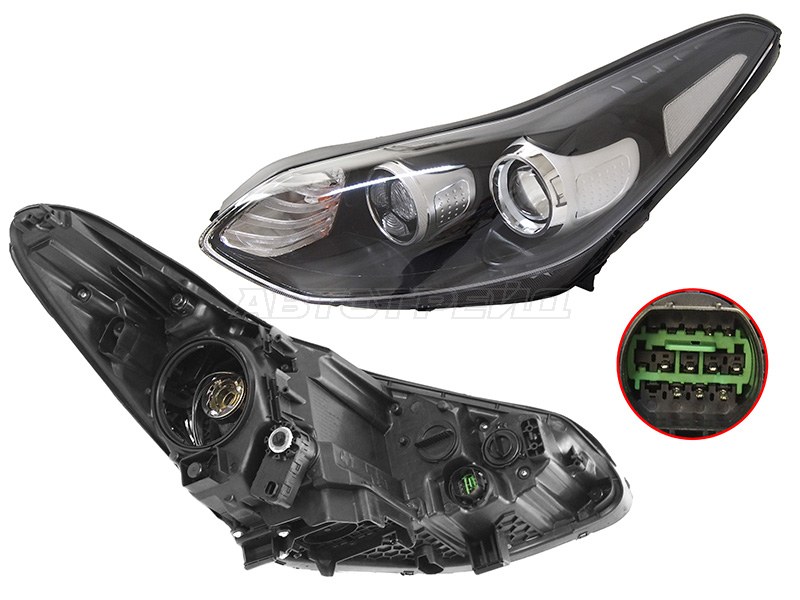 Фара Kia Sportage 15-19 (Слева / LED / Галоген / С электрокорректором)