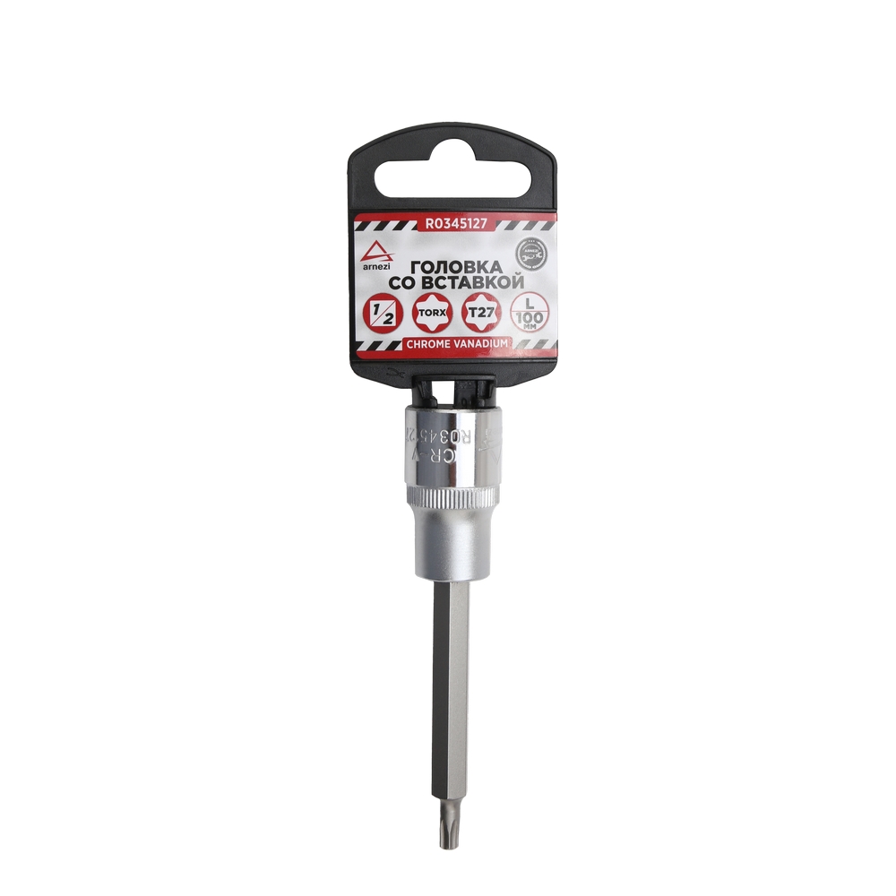 Головка 1/2 со вставкой TORX T27 L=100,