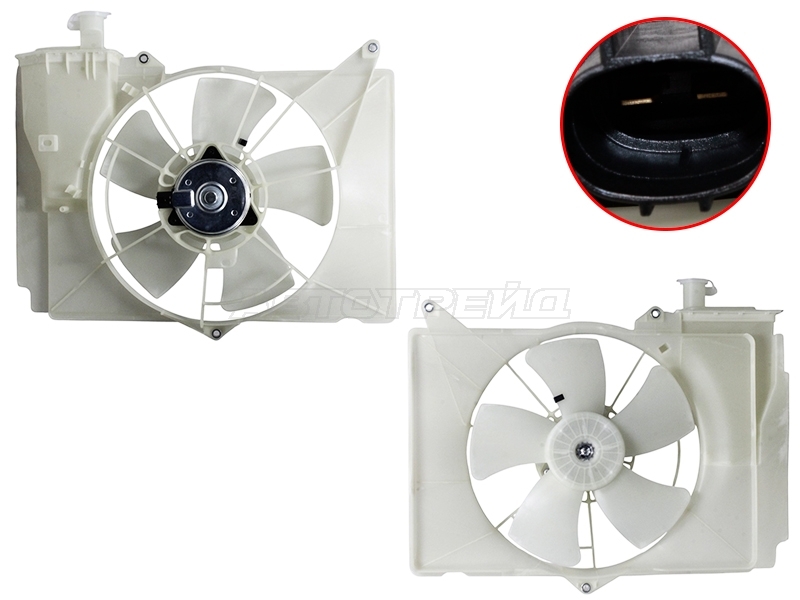 Диффузор радиатора Toyota Probox 02- / Succeed 02-20