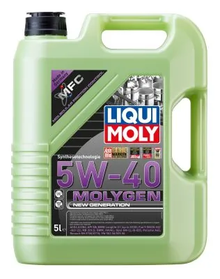 5W-40 Molygen New Generation, 5л (НС-синт.мотор.масло)