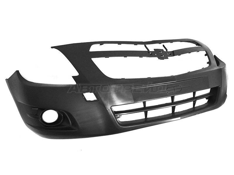 Бампер передний Chevrolet Cobalt 13- (Под ПТФ / С отверстием под крюк)