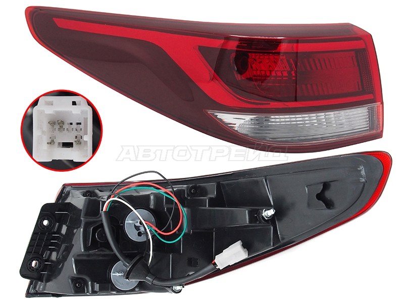 Фонарь задний Kia Rio 20-22 / Solaris KRS 24- (Слева)