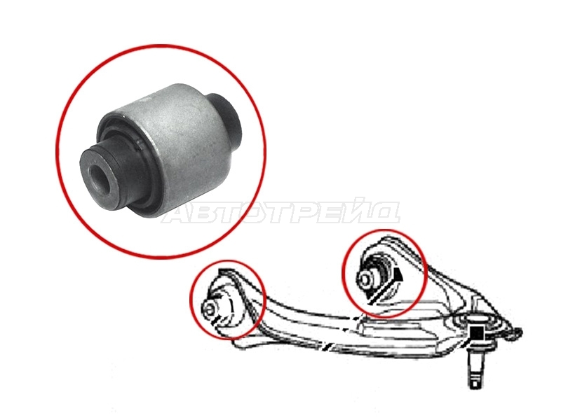 Сайлентблок рычага Honda Accord 02-13 / Inspire 03-07
