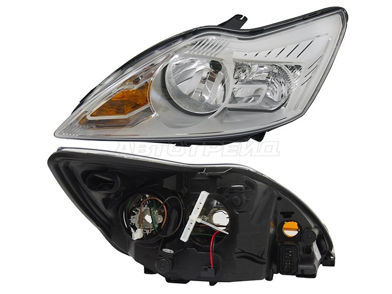 Фара Ford Focus 07-11 (Слева / С электрокорректором)