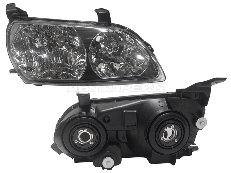 Фара Toyota Ipsum (SXM10) 98-01 (Справа / Галоген / Ручная регулировка)