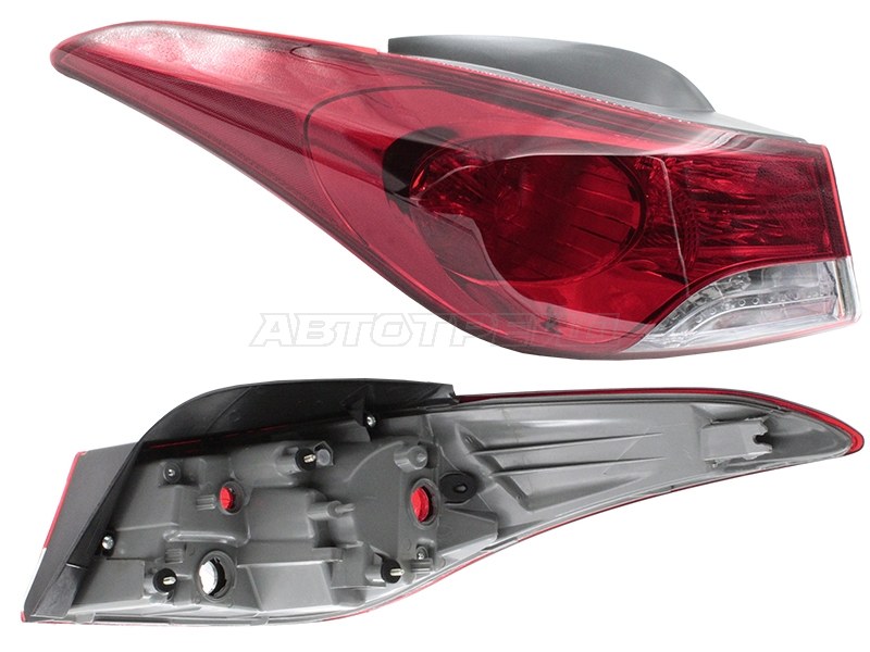 Фонарь задний Hyundai Elantra 10-13 / Avante 10-13 (Слева / 4D SED)