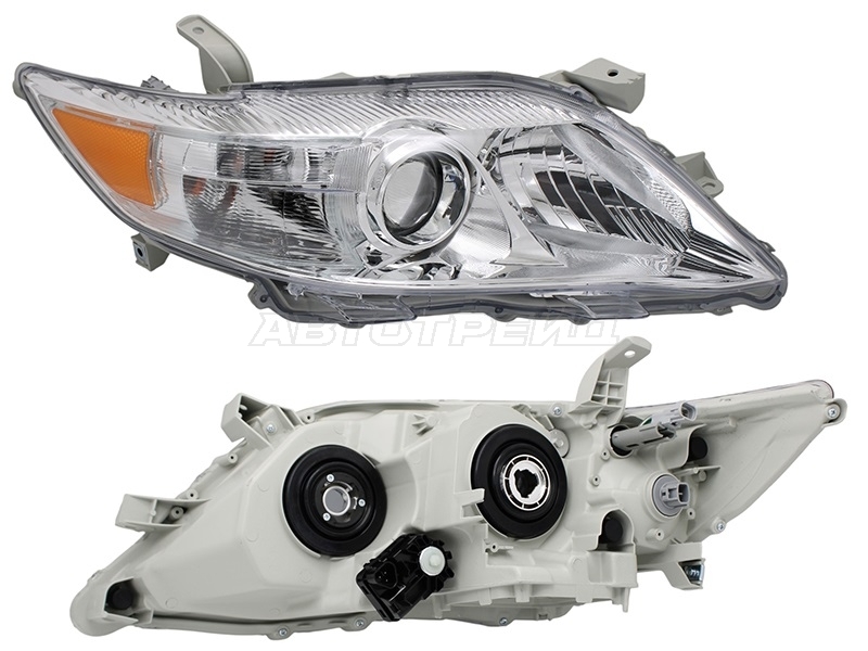 Фара Toyota Camry Europe / Russia (XV40) 09-11 / Camry UAE / USA 09-11 (Справа / Галоген / С электрокорректором)