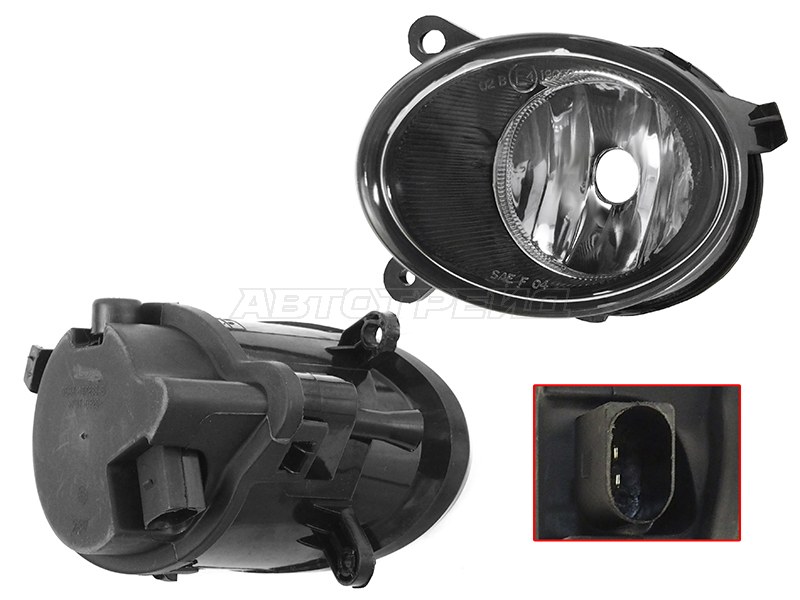 Фара противотуманная (Слева) Audi A6 04-08 / A6 allroad quattro 06-08