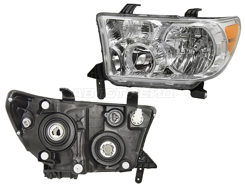 Фара Toyota Sequoia 07-17 / Tundra 06-13 (Слева / Галоген / Ручная регулировка)