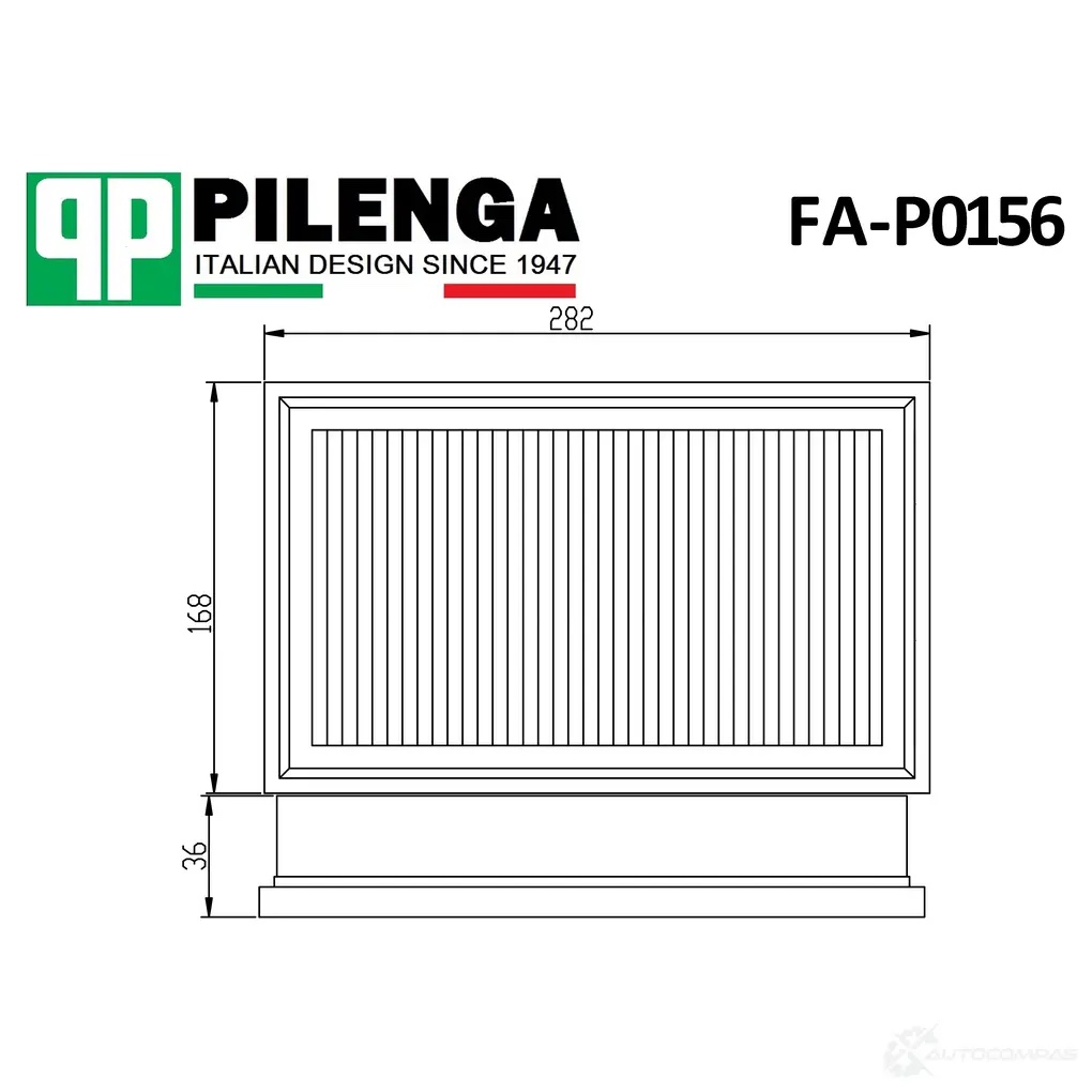 Pilenga FAP0156 — Фильтр воздушный