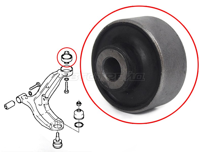 Сайлентблок рычага Suzuki SX4 06-16 / Splash 08-15
