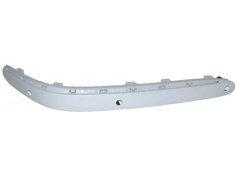 Накладка бампера Mercedes-Benz S-Class 02-05 (Спереди / Справа / Под сонары(парктроники))