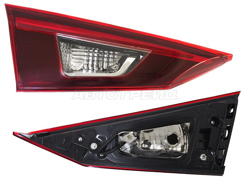 Фонарь в крышку багажника Mazda 3 16-19 / Axela 16-19 (Слева / 4D SED)