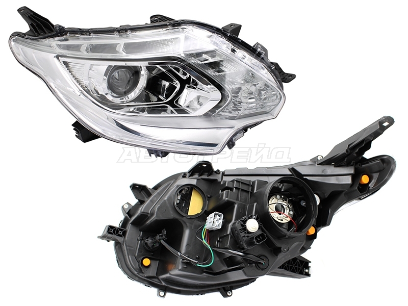 Фара Mitsubishi L200 15-19 (Справа / Ксенон / ДХО / С электрокорректором)