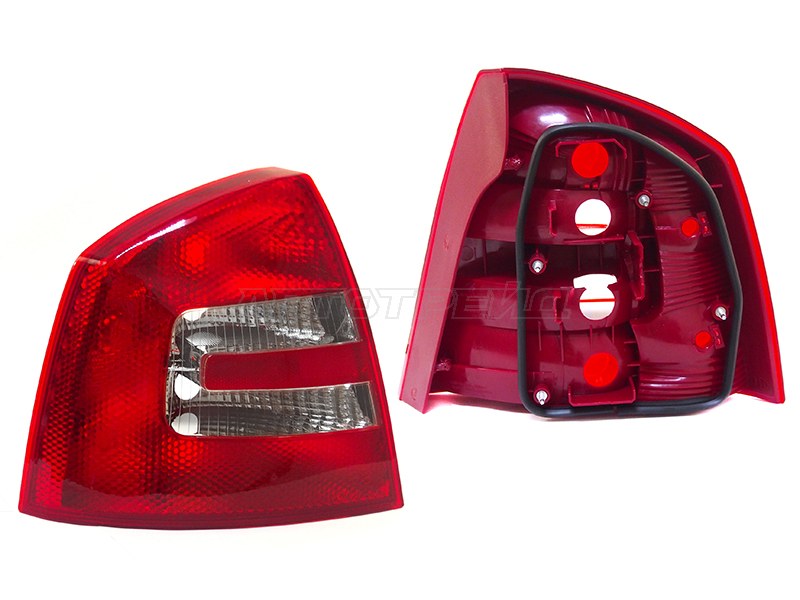 Фонарь задний Skoda Octavia 04-09 (Слева / 4D SED)