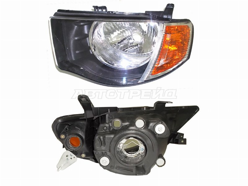 Фара Mitsubishi L200 07-14 / Triton 06-11 (Слева / Галоген / Ручная регулировка)