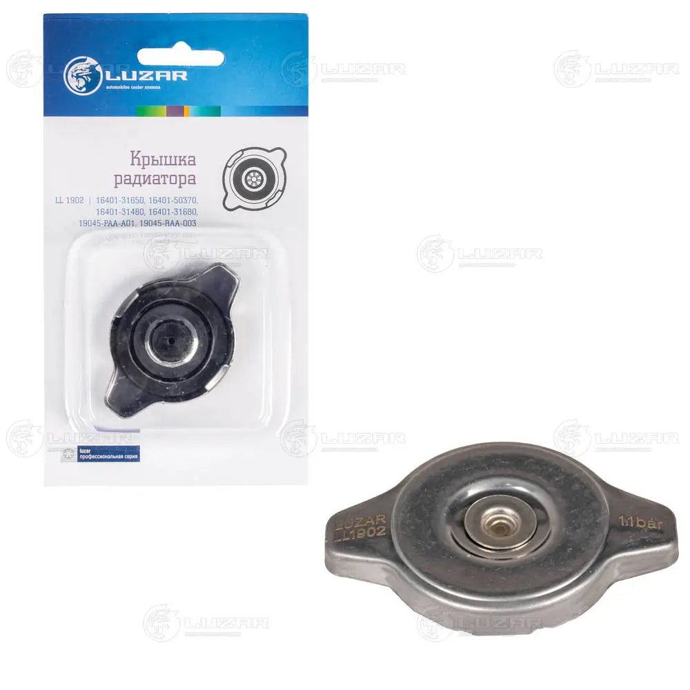 Крышка радиатора Toyota Suzuki Subaru Mazda Honda 1.1 bar мал. клапан LL 1902