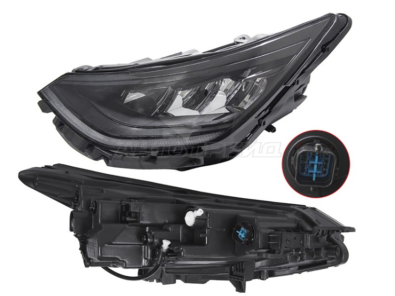 SAT ST-13-0017 — Фара Hyundai Sonata 19-23 (Слева / LED / ДХО / С электрокорректором)