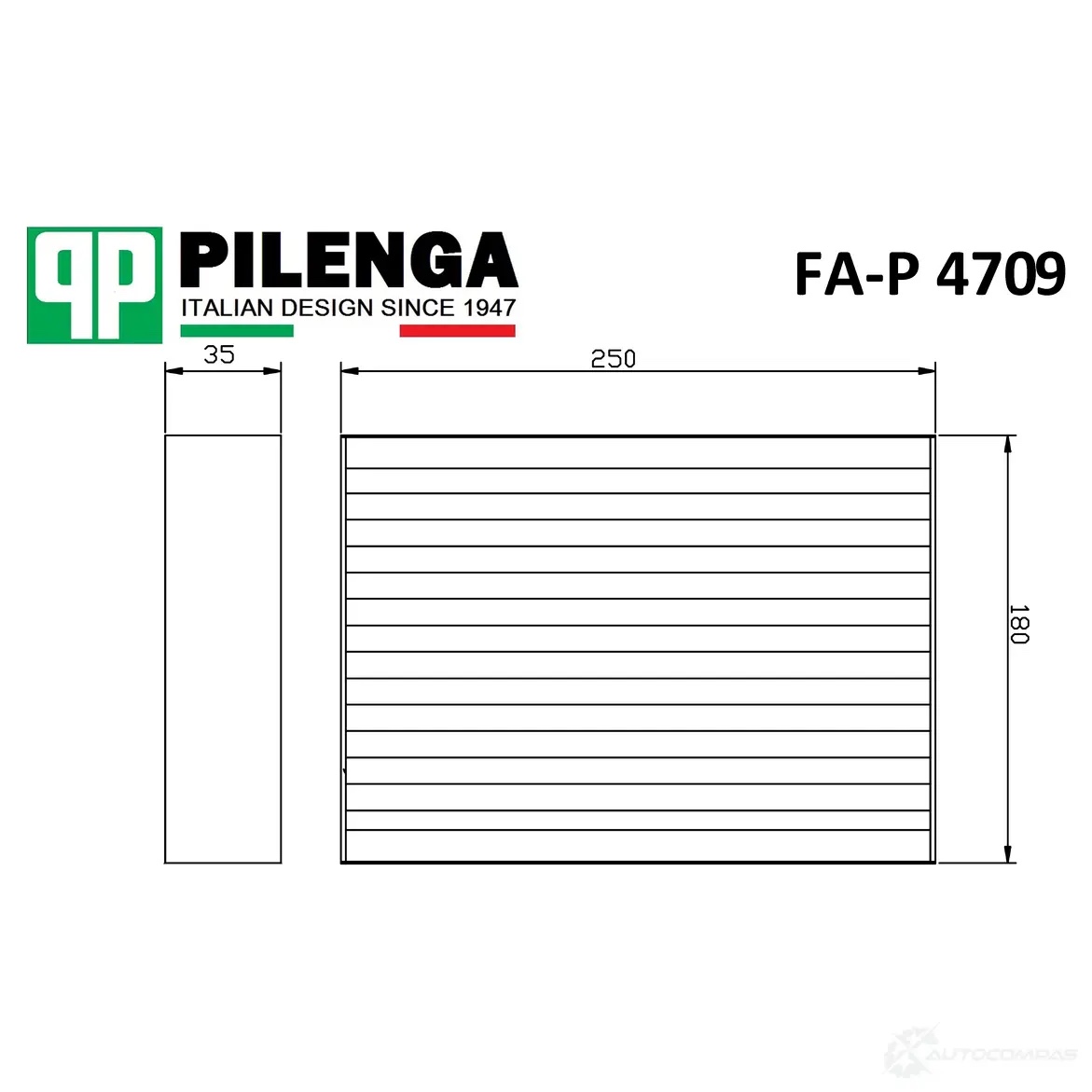 Pilenga FAP4709 — Фильтр салона
