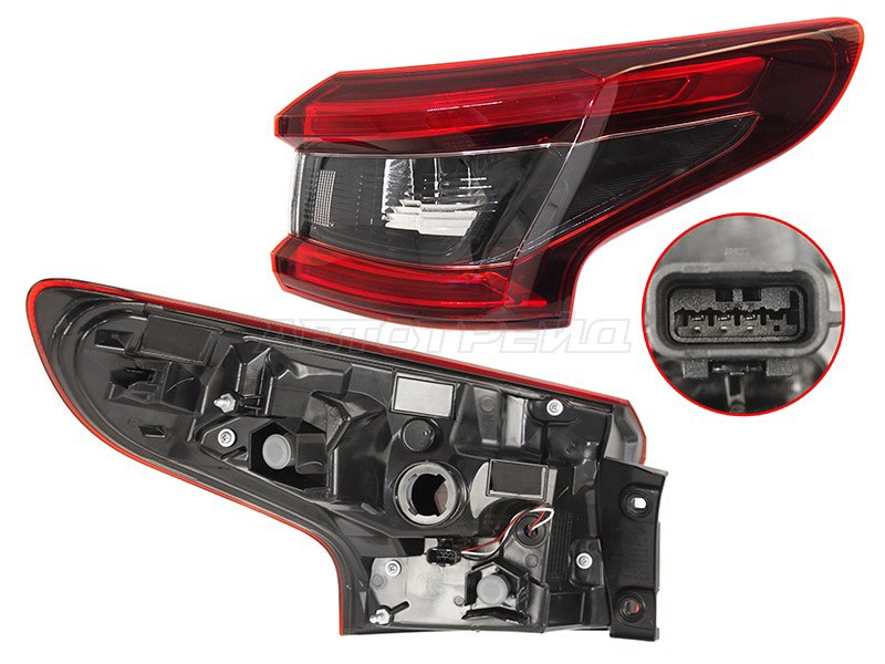 Фонарь задний Nissan Qashqai 17-22 (Справа / LED)