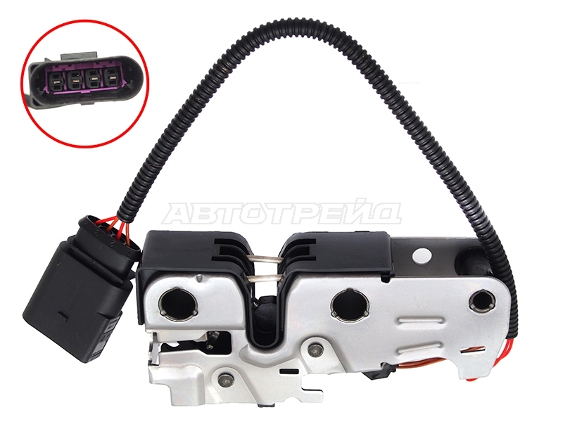 Замок капота Volkswagen Touareg 10-18 / Porsche Cayenne 10-18