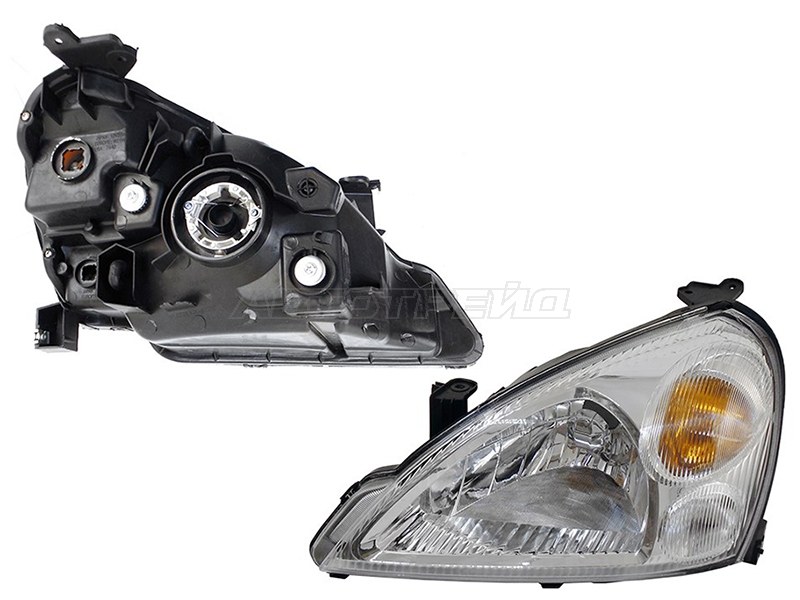 Фара Suzuki Aerio 03-07 / Liana 04-07 (Слева / Галоген / Ручная регулировка)