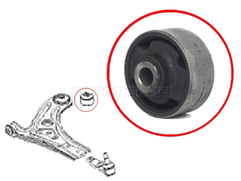 Сайлентблок рычага Chevrolet Aveo 02-11 / Kalos 03-08