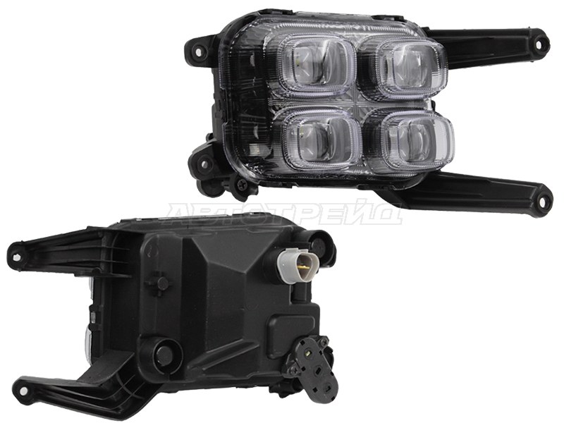 Фара противотуманная (Справа / LED) Kia Sportage 15-19