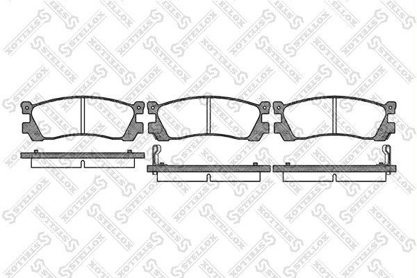 Колодки дисковые з. Mazda Xedos6/Xedos9 · зад
