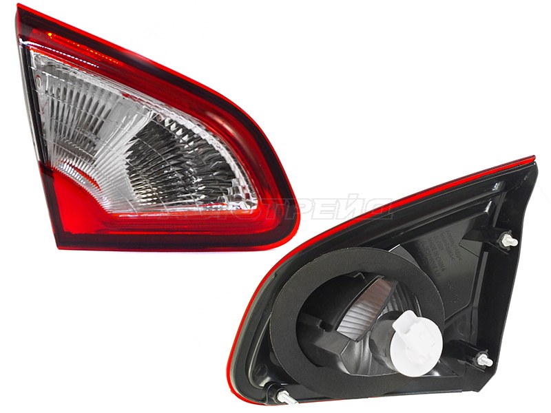Фонарь в крышку багажника Nissan Qashqai 10-13 / Dualis 10-14 (Слева)
