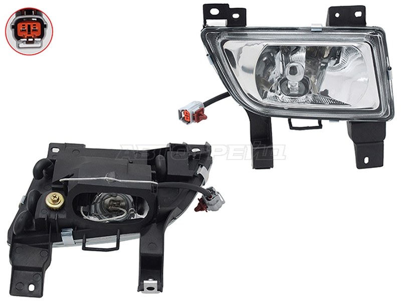 Фара противотуманная (Справа / 5D HBK / 4D SED) Mazda Familia 98-04 / Premacy 99-01