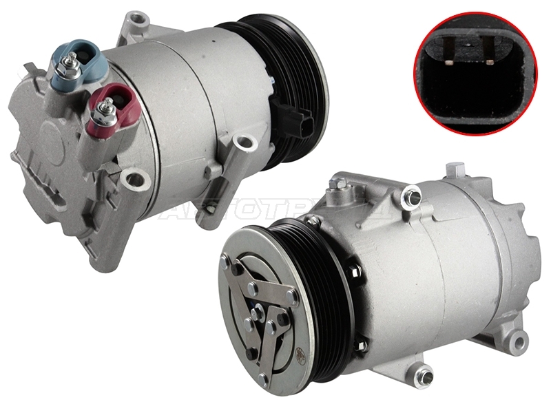 Компрессор кондиционера Ford Focus 14-19 / Mondeo 07-15