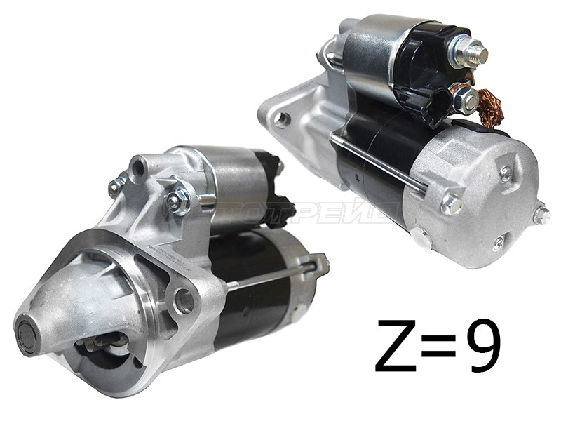 Стартер Toyota Ractis 05-10 / Vitz 99-10 (1 kW / Z=9)